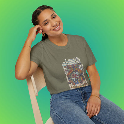 UK ELO Time Tour Unisex Softstyle T-Shirt image 16