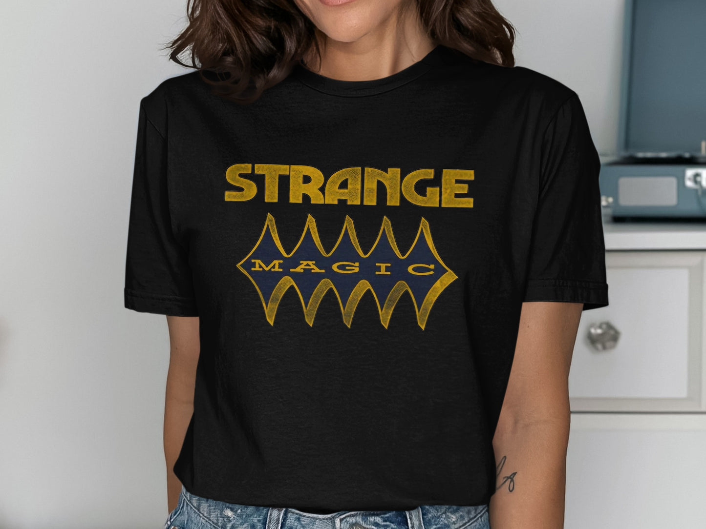 Strange Magic Graphic Tee Stylish Casual Top