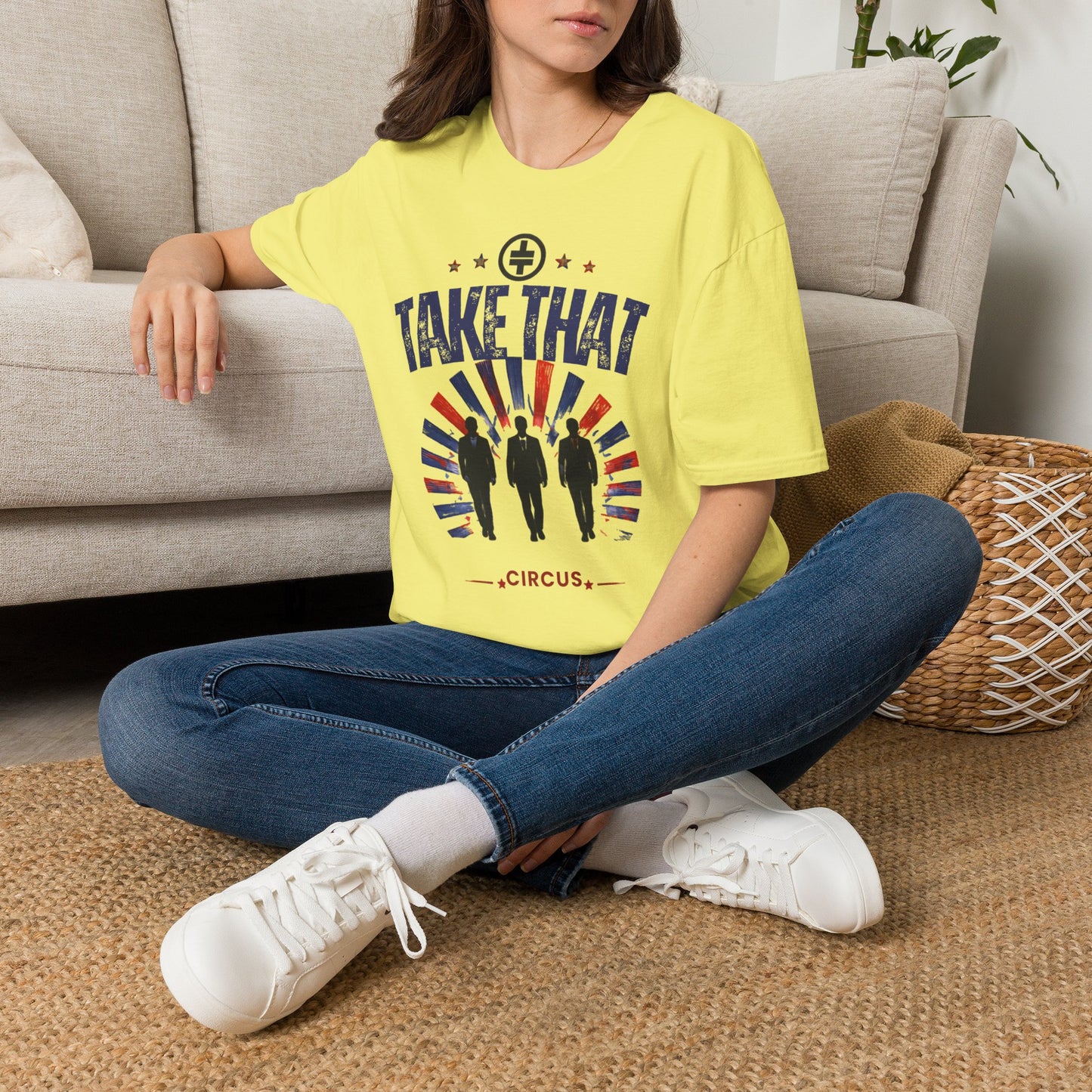 Take That Circus Union Jack Concert Tee