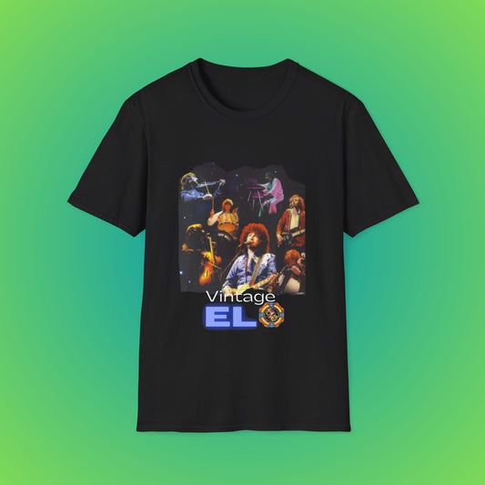 Uk Vintage ELO Unisex Softstyle T-Shirt image 1