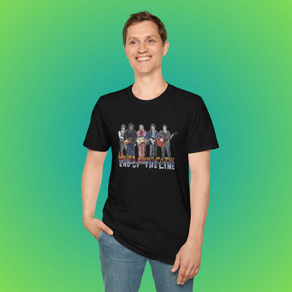 The Travelling Wilburys 'End of the Line' Graphic T-Shirt