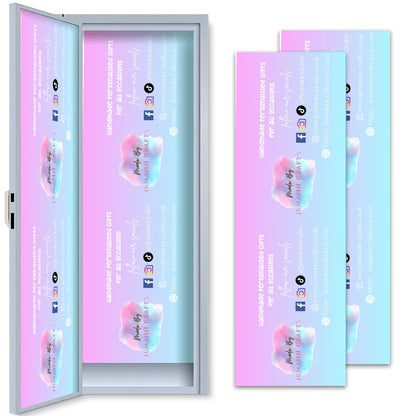 School Locker Magnetic Wallpaper 2 pcs