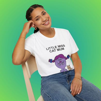 Little Miss Cat Mum T-Shirt