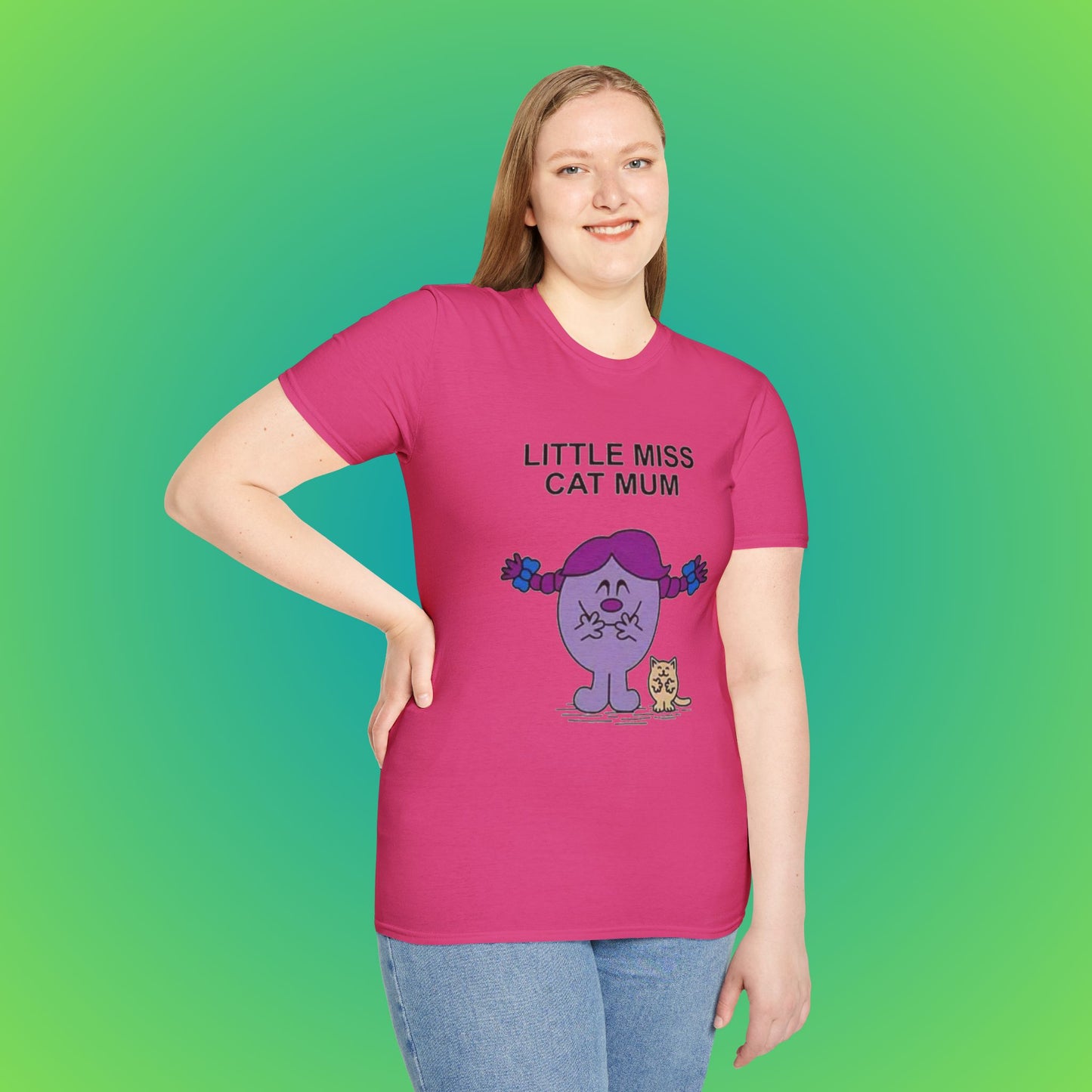 Little Miss Cat Mum T-Shirt