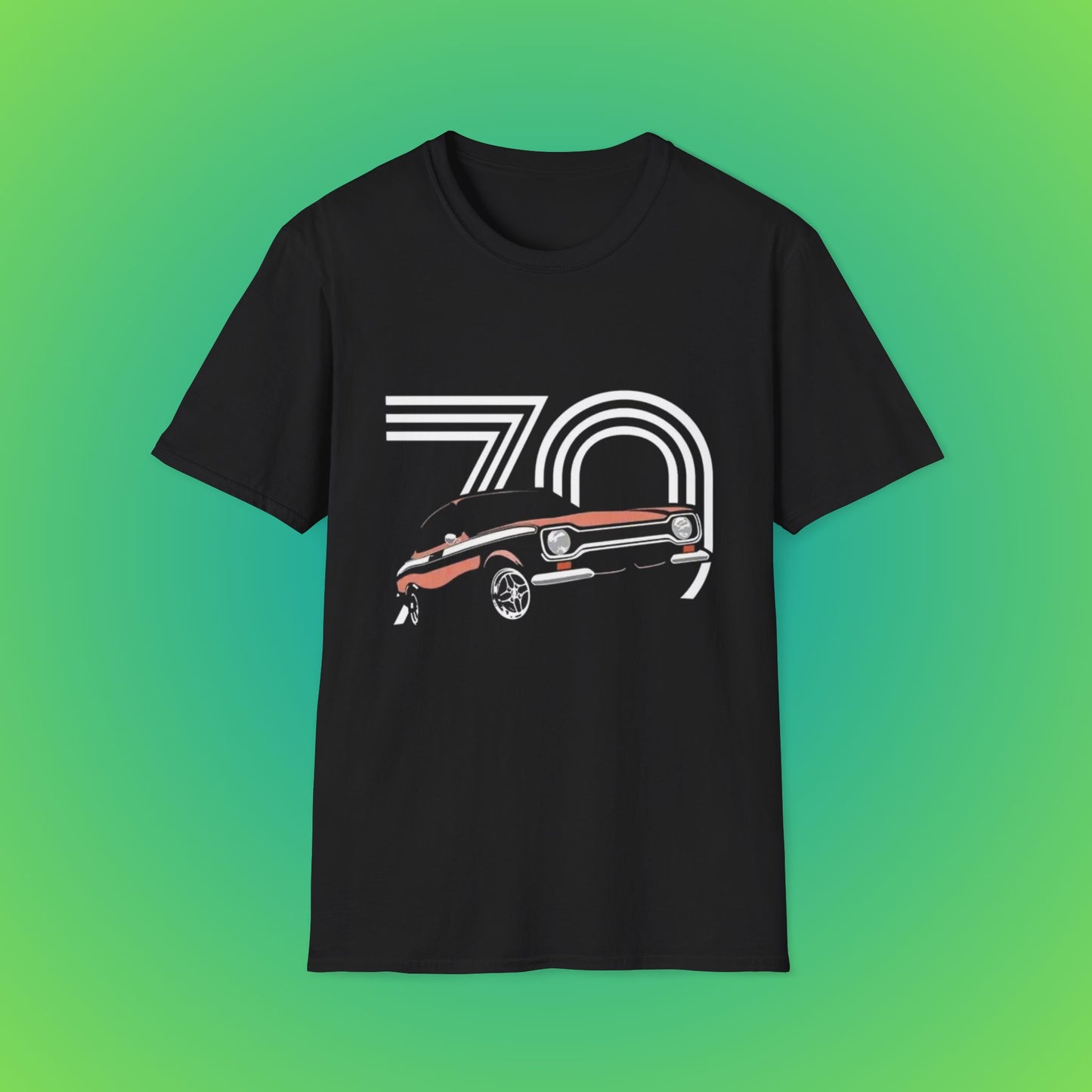 Retro 70 Car Graphic Tee
