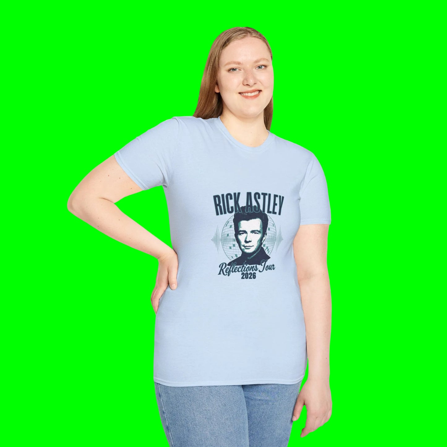 Rick Astley Reflections Tour 2026 T-Shirt