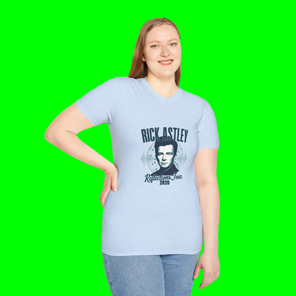 Rick Astley Reflections Tour 2026 T-Shirt