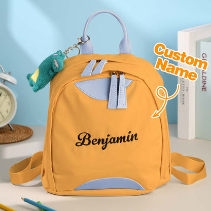 Personalized Name Embroidery Backpack Custom Mini Backpack School Bags Gift for Kids