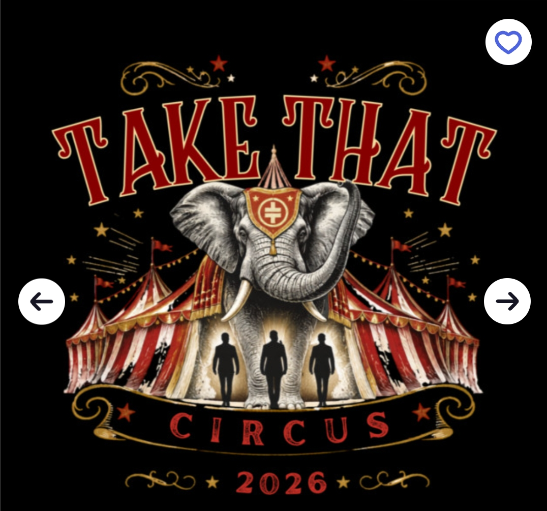 Take That Circus Tour Cushion