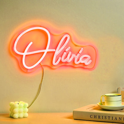 Custom Neon Lamp Personalized Name Neon Sign Lamp Creative Decor for Bedroom