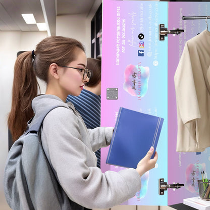 School Locker Magnetic Wallpaper 2 pcs