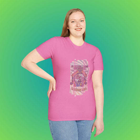 UK ELO Time Tour Unisex Softstyle T-Shirt image 0