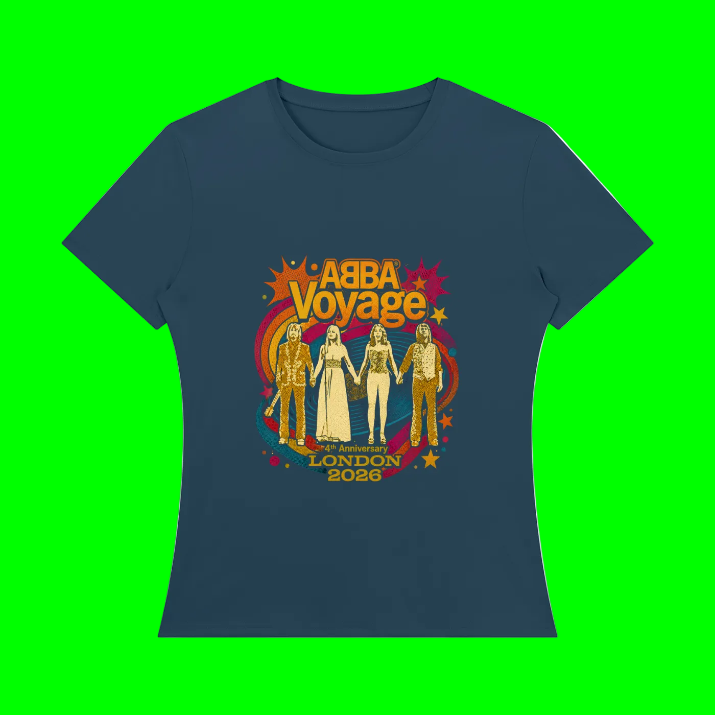 Women's Regular Fit ABBA T-Shirt