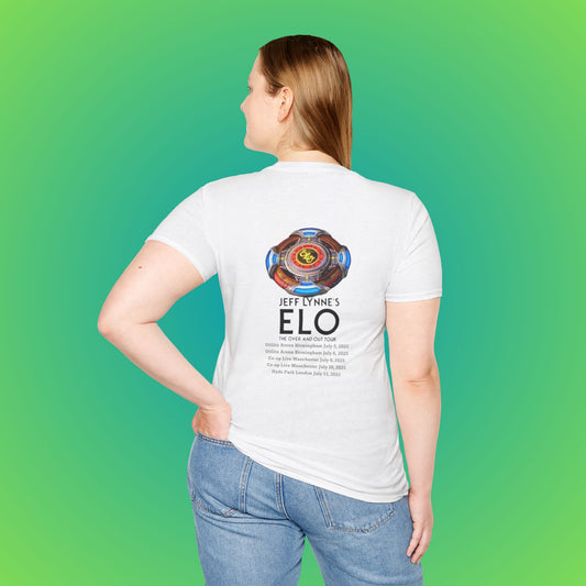 ELO Tour T-Shirt, Unisex Concert Tee, Festival Wear, Music Lover Gift, Vintage Style Tee, Jeff Lynne Merch image 3