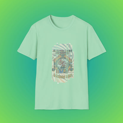 UK ELO Time Tour Unisex Softstyle T-Shirt - Mint Green, S image