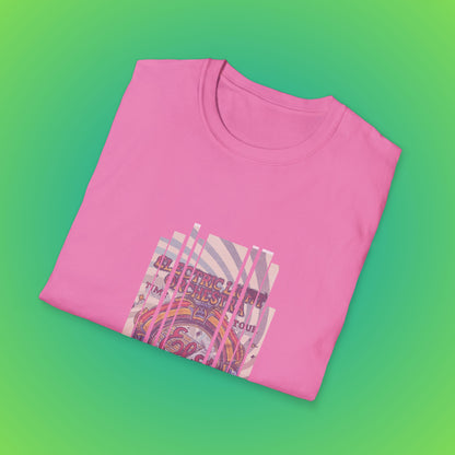 UK ELO Time Tour Unisex Softstyle T-Shirt image 2