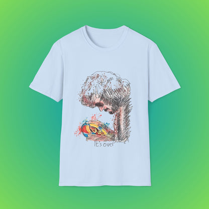 "It's Over" Jeff Lynne's ELO Shirt - Light Blue, L image