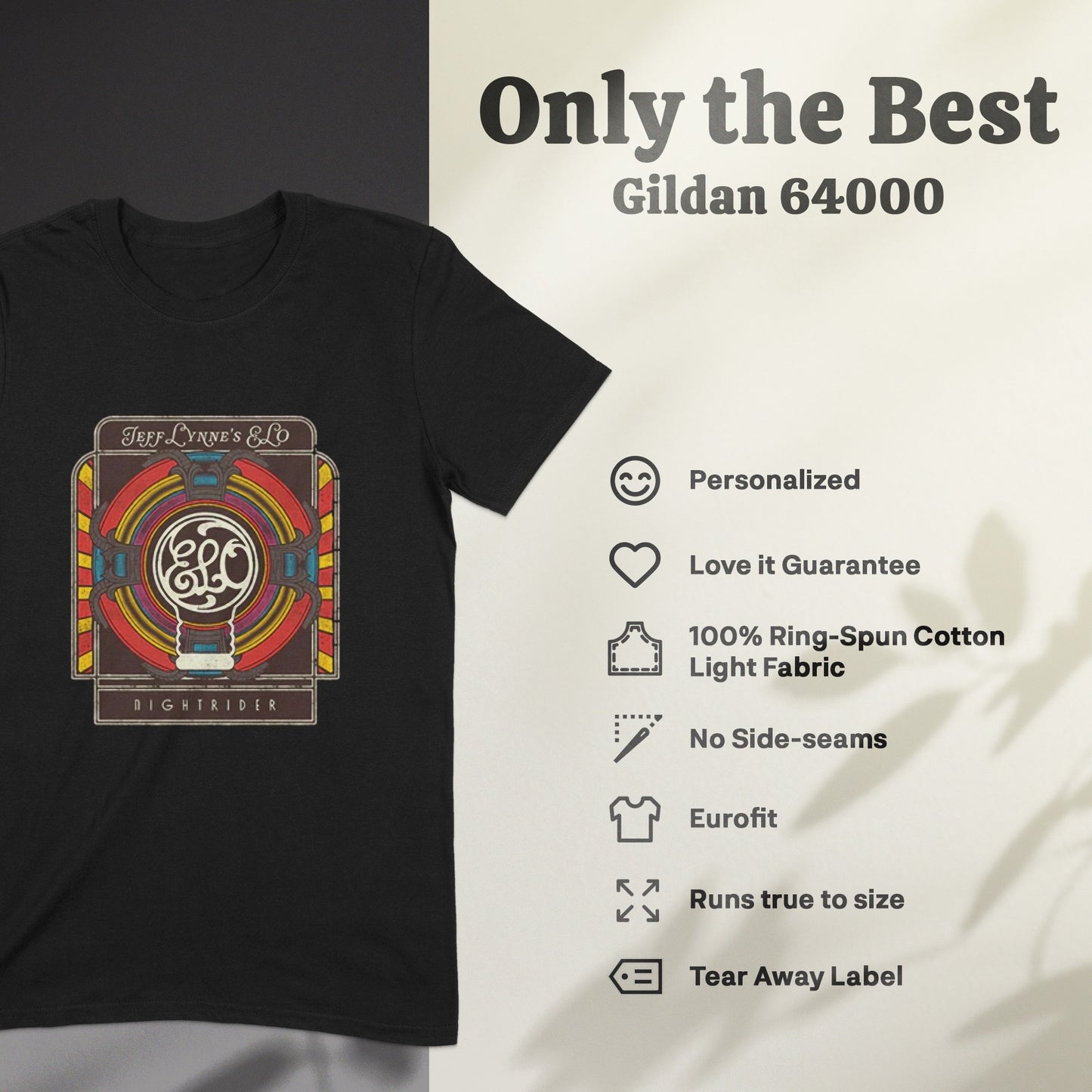 Personalized Only the Best Gildan 64000 T-shirt
