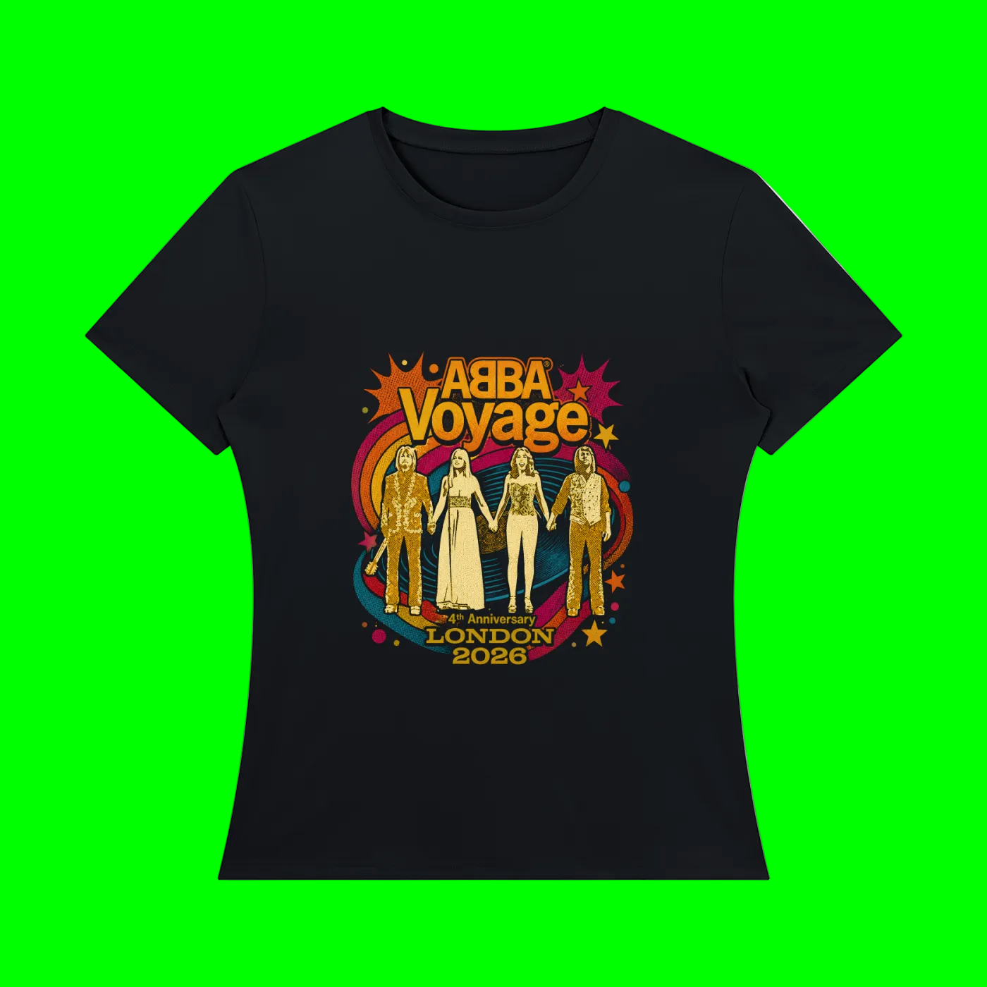 Women's Regular Fit ABBA T-Shirt