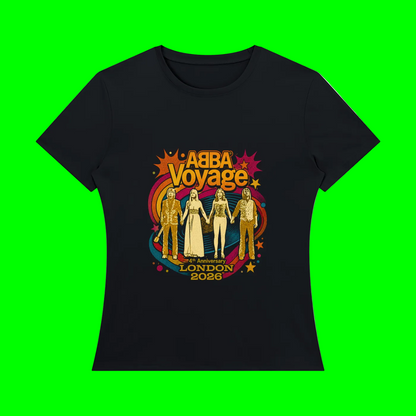 Women's Regular Fit ABBA T-Shirt