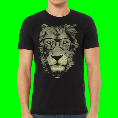 Lion Wearing Glasses