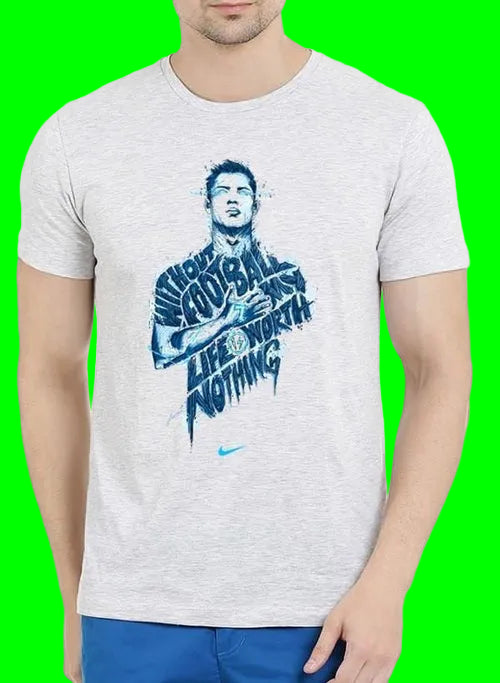 Nothing Without Football Half Sleeve T-shirt